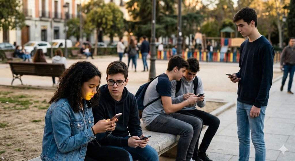 Dificultades de relación en los jóvenes exceso de redes dificulta relación física