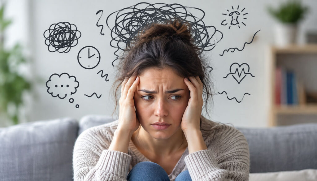¿Problema de ansiedad? ansiedad mujer