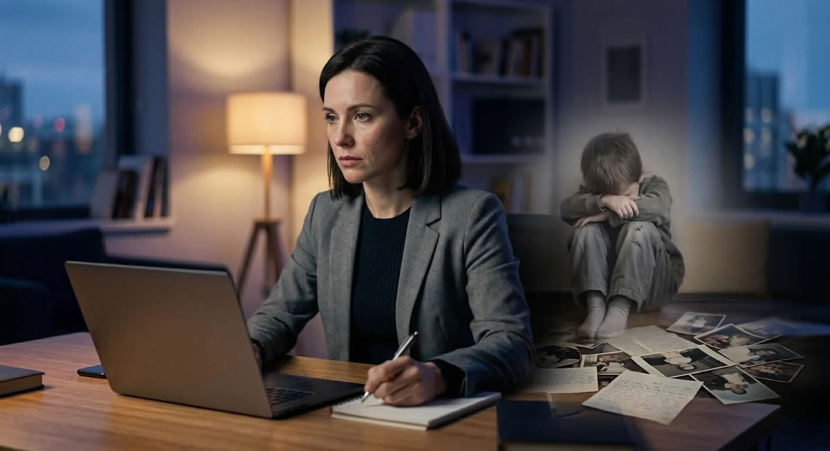 trauma infantil no resuelto mujer